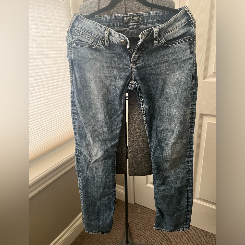 Womens Silver Jeans Berkley Size W29xL32